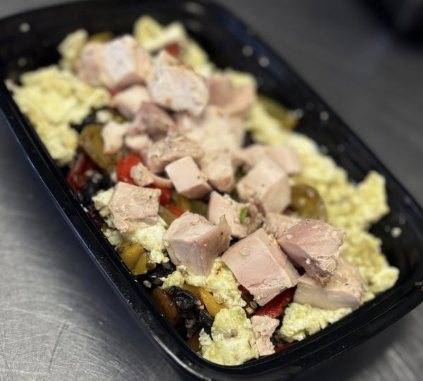 Egg White and Chicken Power Breakfast