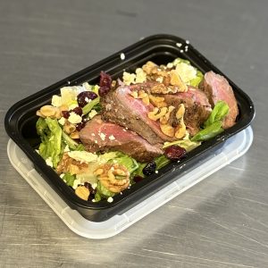 Beef Tenderloin Salad with blue cheese, cranberries, walnuts and balsamic vinaigrette