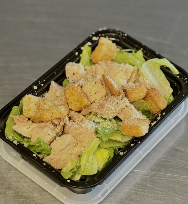 Chicken Caesar Salad with fresh parmesan and house croutons