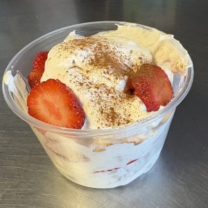 Strawberry Cheesecake Yogurt Protein Bowl