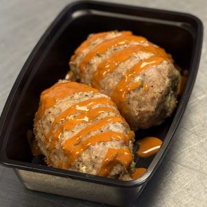 A La Carte Buffalo Chicken Cordon Bleu Stuffed with Broccoli and Cream Cheese